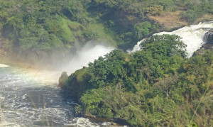 Uganda Wasserfall