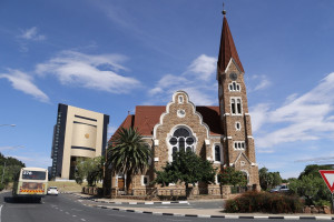 Christuskirche in Windhoek. Namibia